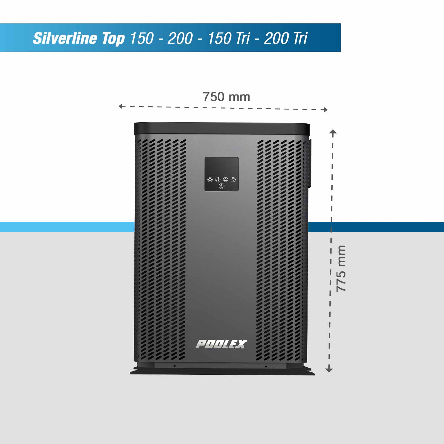 Poolex Silverline Top  Dimensions 2